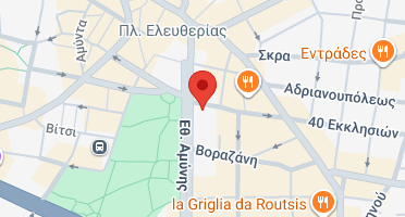Location of business on map