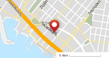 Location of business on map