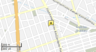 Location of business on map