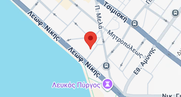 Location of business on map