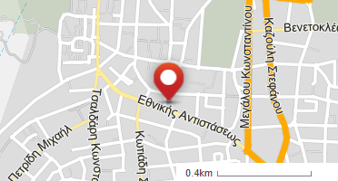 Χάρτης και σημείο της επιχείρησης