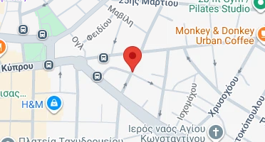 Location of business on map