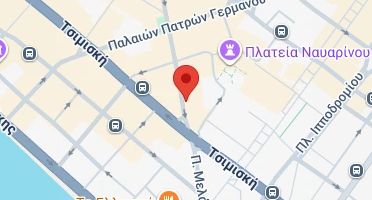 Χάρτης και σημείο της επιχείρησης