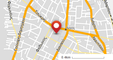 Location of business on map