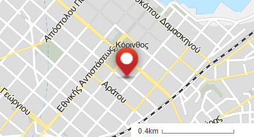 Location of business on map