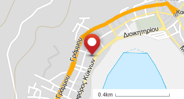 Location of business on map