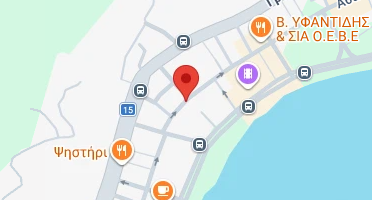 Location of business on map
