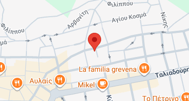 Location of business on map