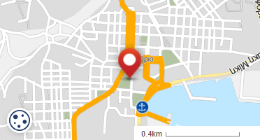 Location of business on map