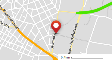 Location of business on map