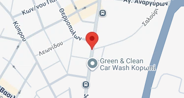 Location of business on map