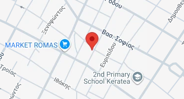 Location of business on map
