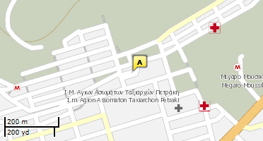 Location of business on map