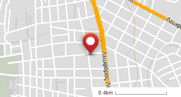 Location of business on map