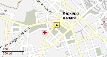 Location of business on map