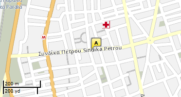 Location of business on map