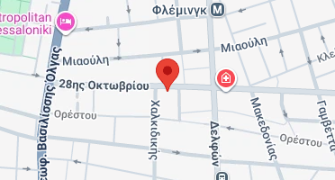 Location of business on map