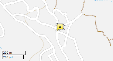 Location of business on map