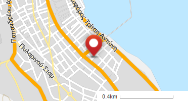 Location of business on map