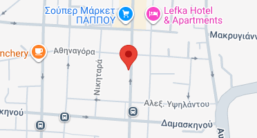 Location of business on map