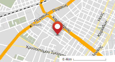 Location of business on map