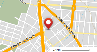 Location of business on map
