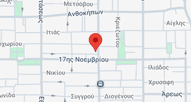 Location of business on map