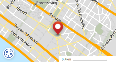Location of business on map