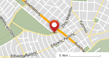 Χάρτης και σημείο της επιχείρησης