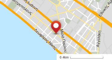 Location of business on map