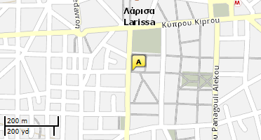 Χάρτης και σημείο της επιχείρησης
