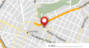 Location of business on map