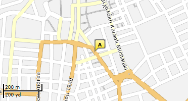 Location of business on map