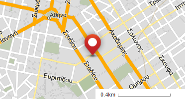 Location of business on map
