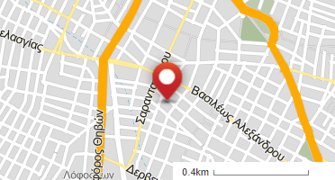 Location of business on map