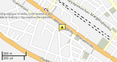 Χάρτης και σημείο της επιχείρησης