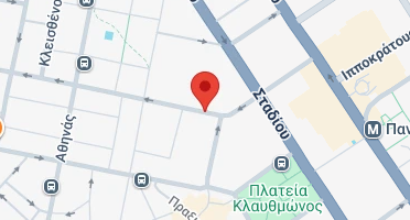 Location of business on map