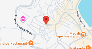 Location of business on map