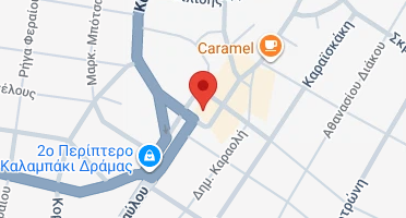 Location of business on map