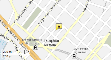 Χάρτης και σημείο της επιχείρησης