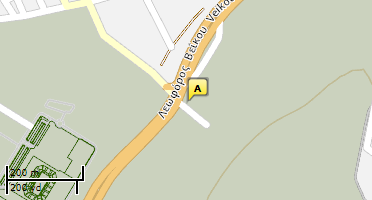 Location of business on map