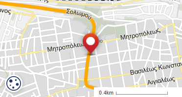 Location of business on map