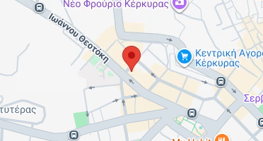 Location of business on map