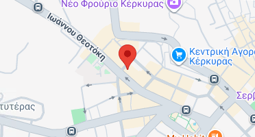 Location of business on map