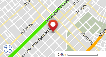 Location of business on map