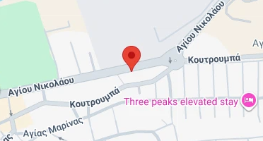 Location of business on map