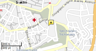Χάρτης και σημείο της επιχείρησης