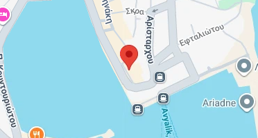 Χάρτης και σημείο της επιχείρησης
