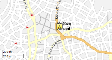 Χάρτης και σημείο της επιχείρησης
