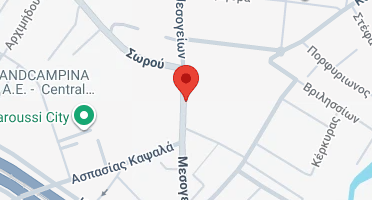Location of business on map